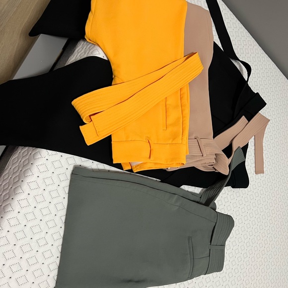 Aritzia tie front pants size 6 various colours - Picture 2 of 2